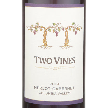 Two Vines Red Blend Columbia Valley - 750ML - Front Label
