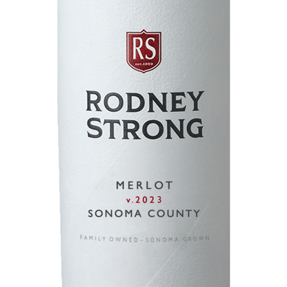 Rodney Strong Merlot Sonoma County 2023 - 750ML - Front Label