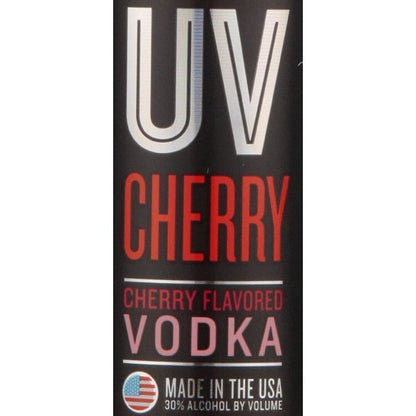 Uv Cherry Flavored Vodka 60 - 50ML - Front Label
