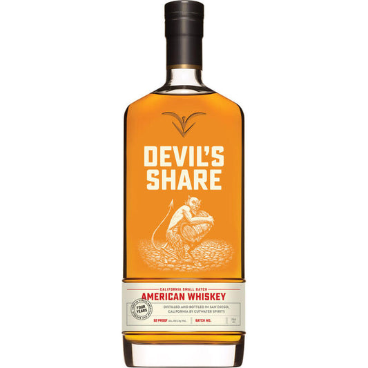 Cutwater Malt Whiskey Devil's Share Small Batch 92 - 750ML - Front