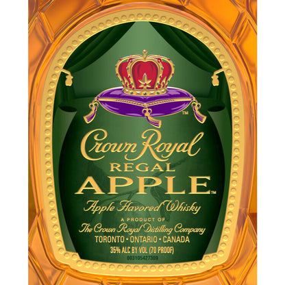 Crown Royal Apple Flavored Whiskey Regal Apple 70 - 750ML