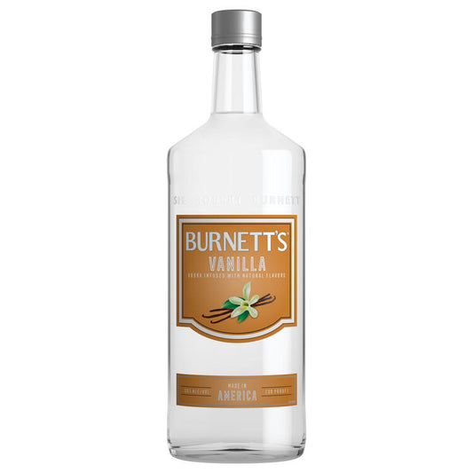 Burnett's Vanilla Flavored Vodka 60 - 750ML - Front