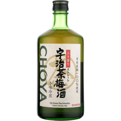 Choya Liqueur Uji Green Tea Umeshu 15 - 720ML - Front