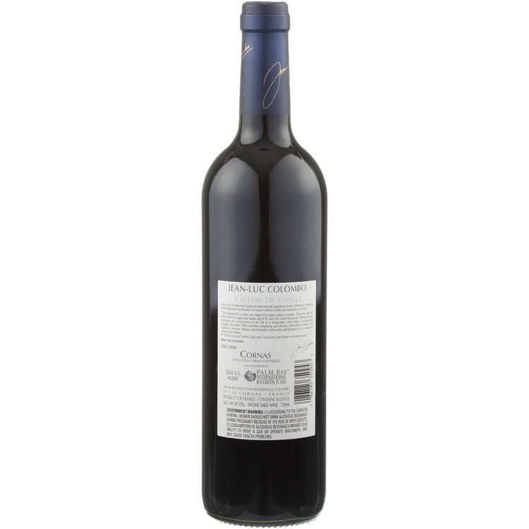 Jean Luc Colombo Cornas Vallon De L'Aigle 2015 Wood Box - 750ML