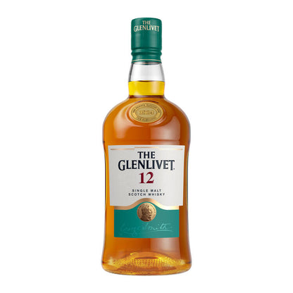 The Glenlivet Single Malt Scotch 12 Yr 80 No Carton - 1.75L - Front