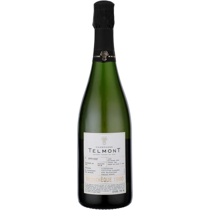 Telmont Champagne Extra Brut Vinotheque 1990 - 750ML - Front