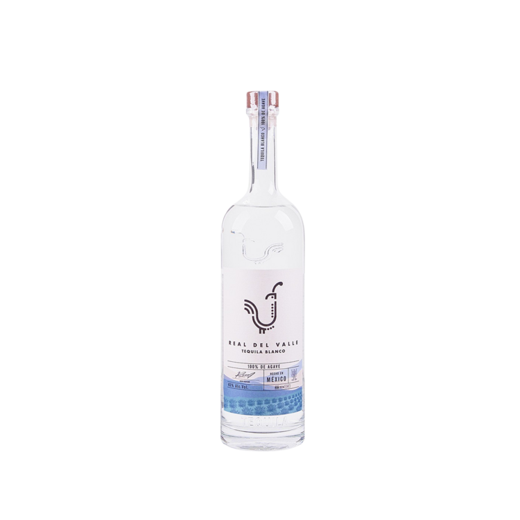 Real Del Valle Tequila Blanco 80 - 1.0L - Front