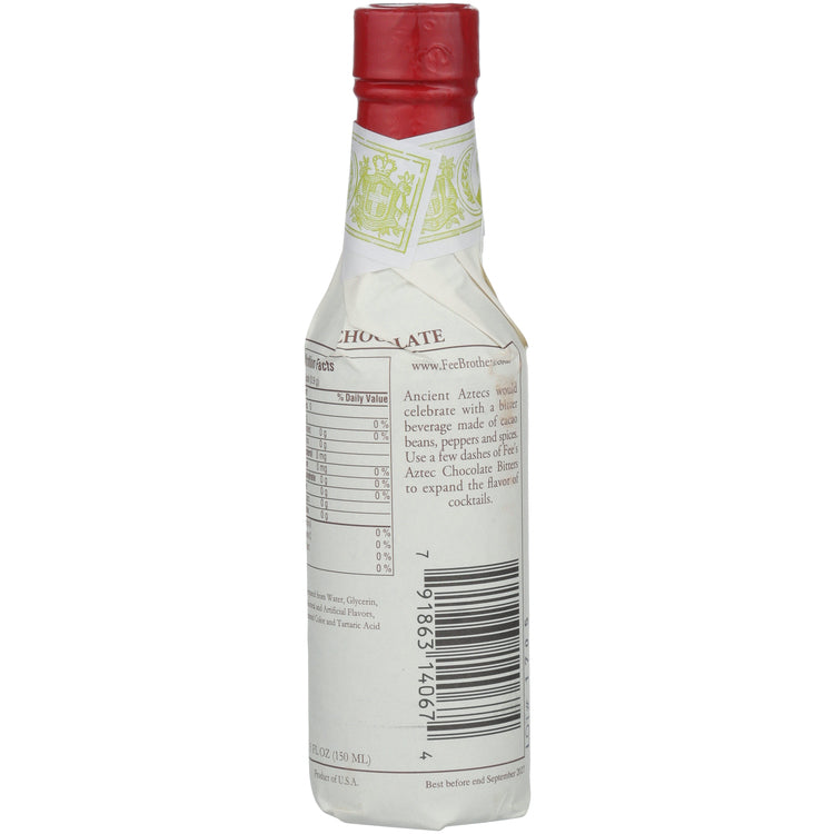 Fee Brothers Bitters Aztec Chocolate - 5 Z - Back