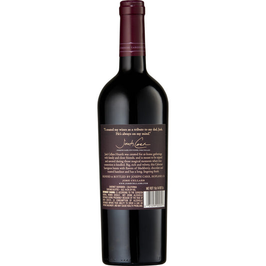 Josh Cellars Cabernet Sauvignon Hearth California - 750ML - Back