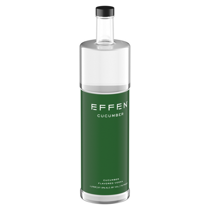 Effen Cucumber Flavored Vodka 75 - 1.0L - Front Label