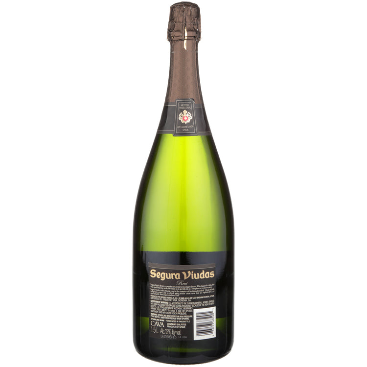 Segura Viudas Cava Brut Reserve - 1.5L - Back