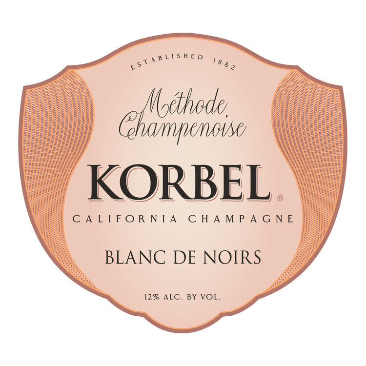 Korbel Blanc De Noirs California - 750ML - Front Label