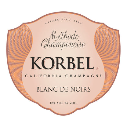 Korbel Blanc De Noirs California - 750ML - Front Label