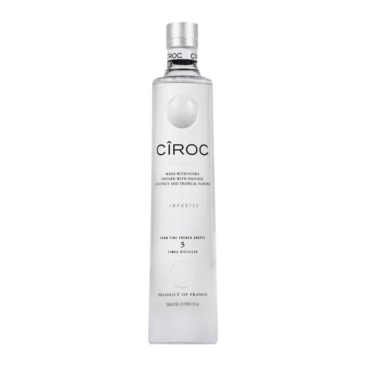 Ciroc Coconut Flavored Vodka 70 - 375ML - Front