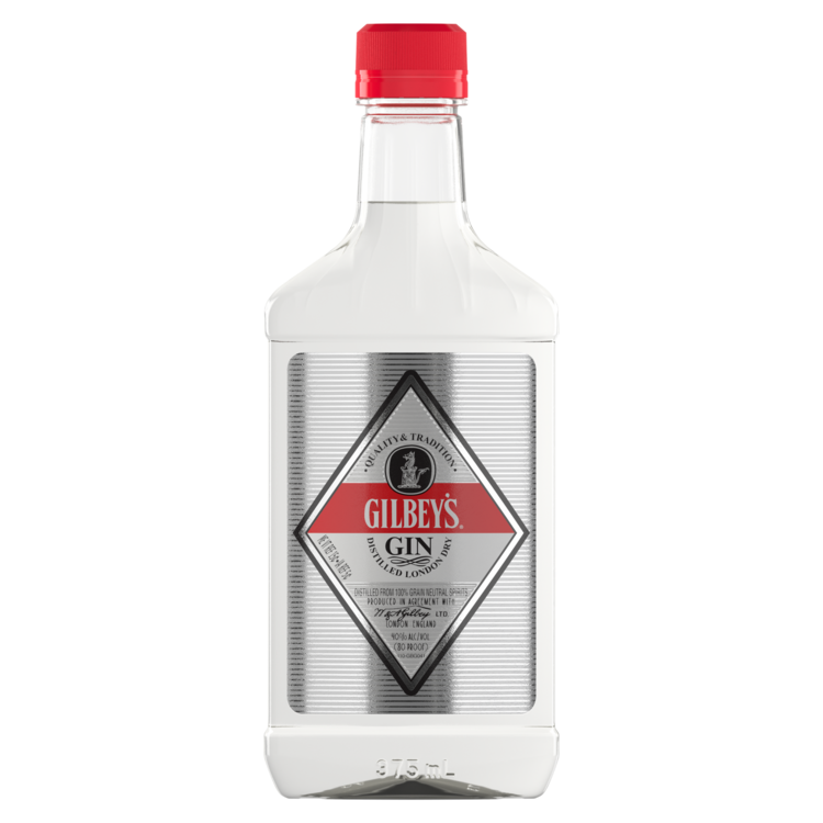 Gilbey's London Dry Gin 80 - 375ML - Front