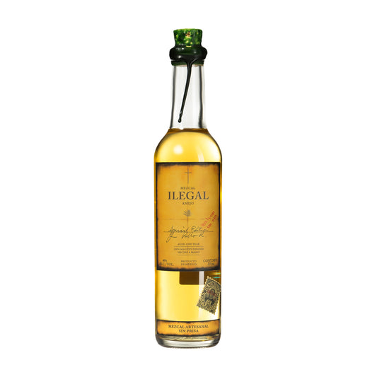 Ilegal Mezcal Anejo 80 - 375ML - Front
