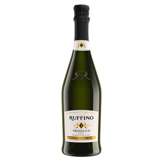 Ruffino Prosecco Brut Made With Organic Grapes - 750ML