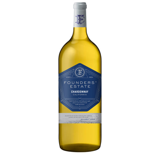 Beringer Founders' Estate Chardonnay California - 1.5L - Front