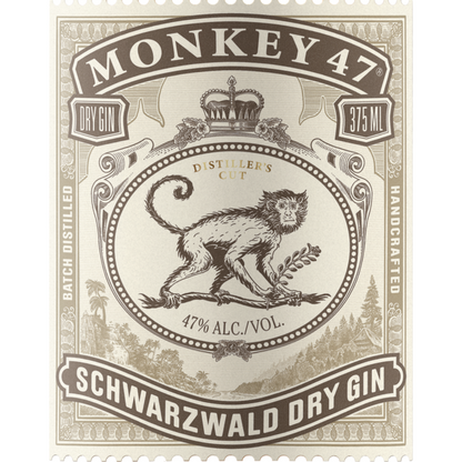Monkey 47 Dry Gin Schwarzwald Distiller's Cut 2024 94 - 375ML - Front Label