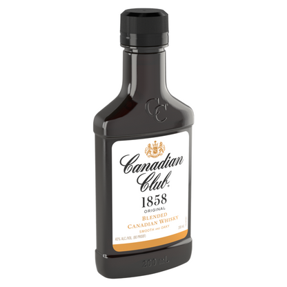 Canadian Club Canadian Whisky 80 - 200ML - Front Label