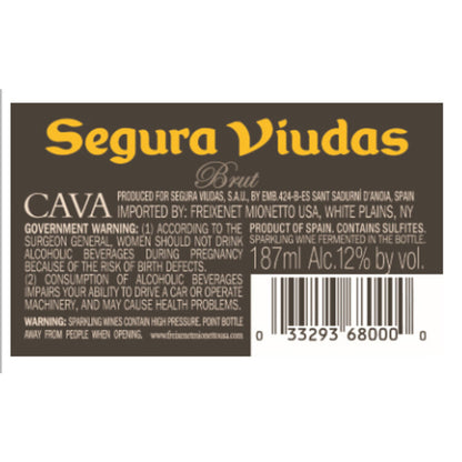 Segura Viudas Cava Brut - 187ML