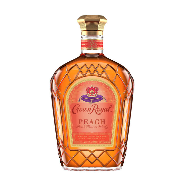 Crown Royal Peach Flavored Whiskey 70 - 1.0L - Front