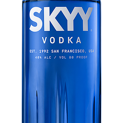 Skyy Vodka 80 - 750ML - Front Label