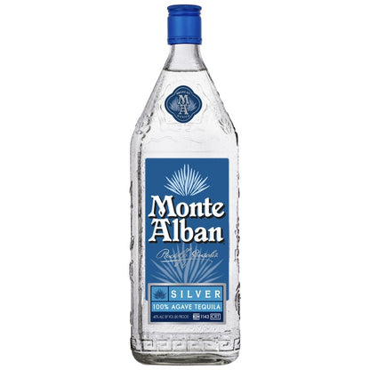 Monte Alban Tequila Silver 80 - 1.75L - Front