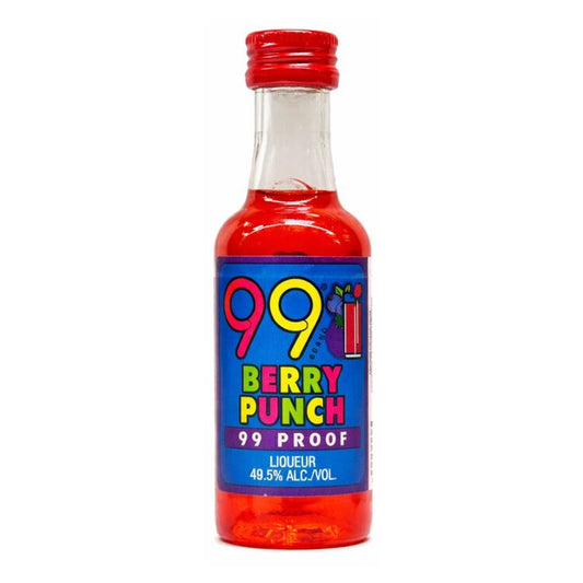 99 Brand Berry Fruit Liqueur Punch 99 - 50ML - Front