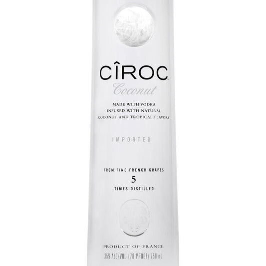 Ciroc Coconut Flavored Vodka 70 - 750ML - Front Label