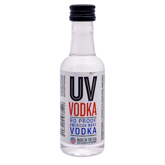 Uv Vodka 80 - 50ML - Front