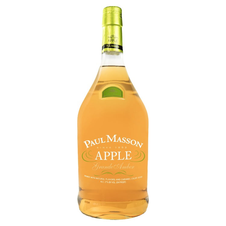 Paul Masson Apple Flavored Brandy Grande Amber 54 - 1.75L - Front