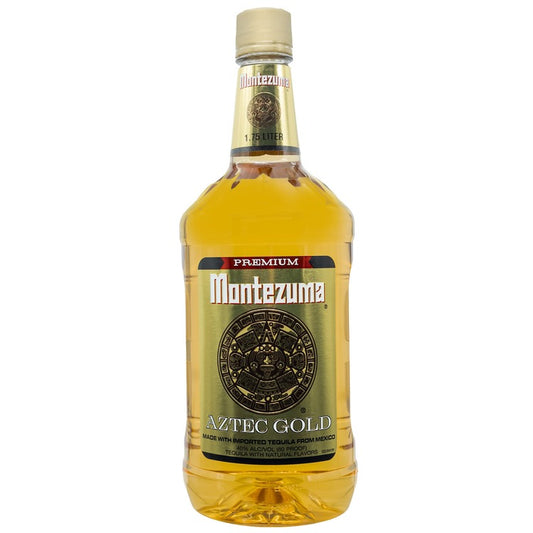 Montezuma Tequila Gold 80 - 1.75L - Front