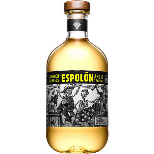 Espolon Tequila Anejo Finished In Bourbon Barrels 80 - 750ML - Front
