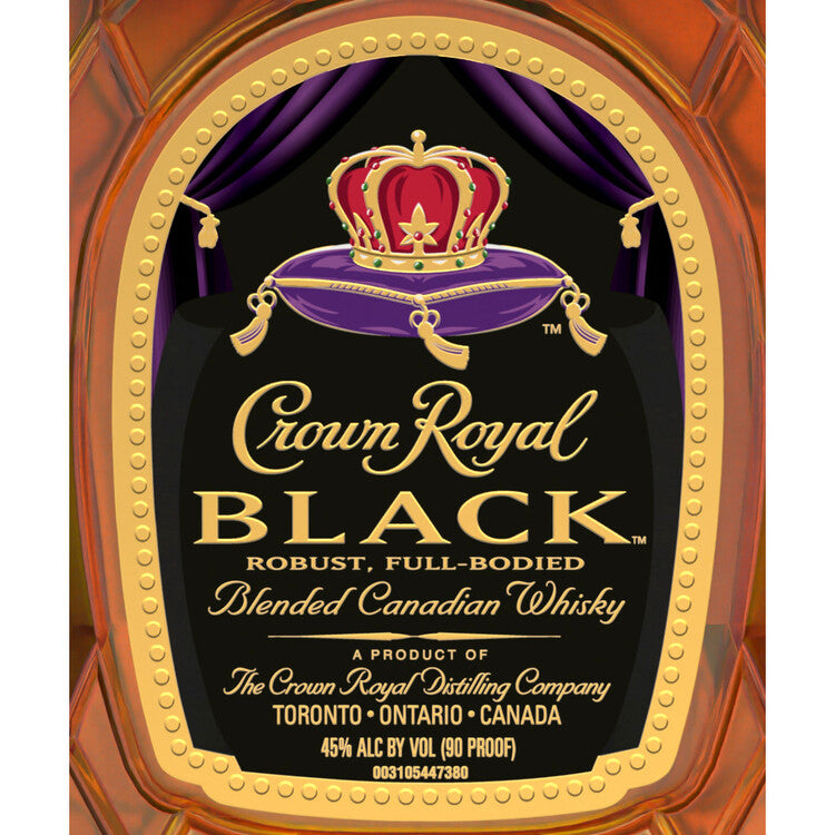 Crown Royal Canadian Whisky Black 90 - 750ML