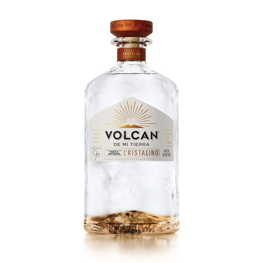 Volcan De Mi Tierra Tequila Reposado Cristalino 80 - 750ML - Front