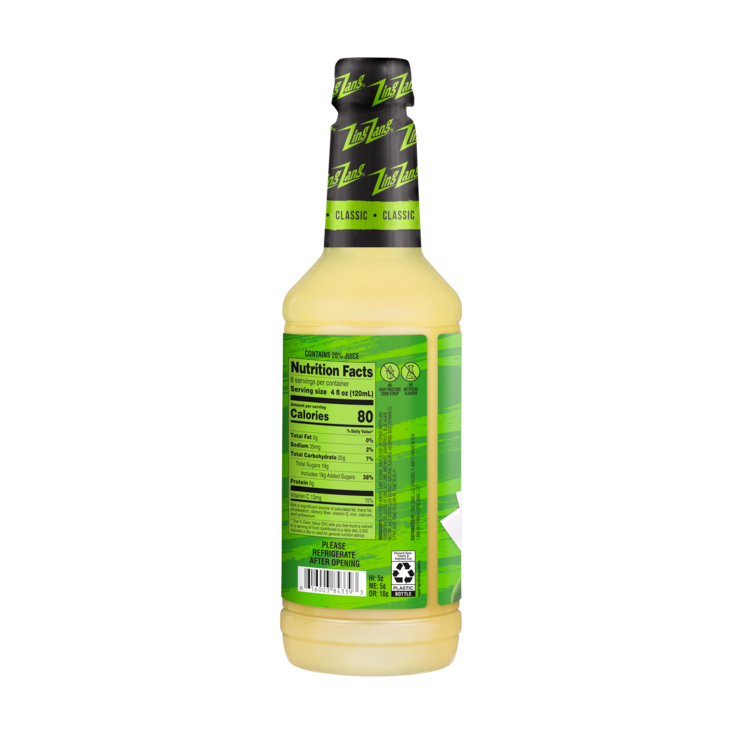 Zing Zang Margarita Mix - 32 Z - Back