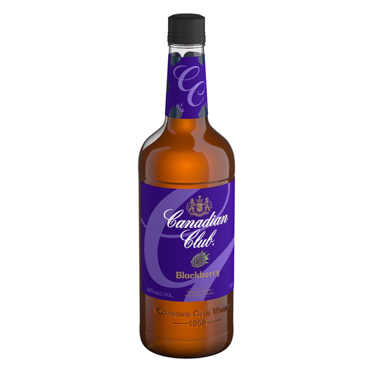 Canadian Club Blackberry Flavored Whisky 80 - 750ML - Front Label