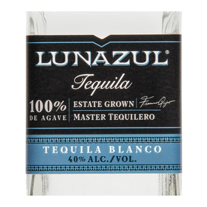 Lunazul Tequila Blanco 80 - 50ML - Front Label