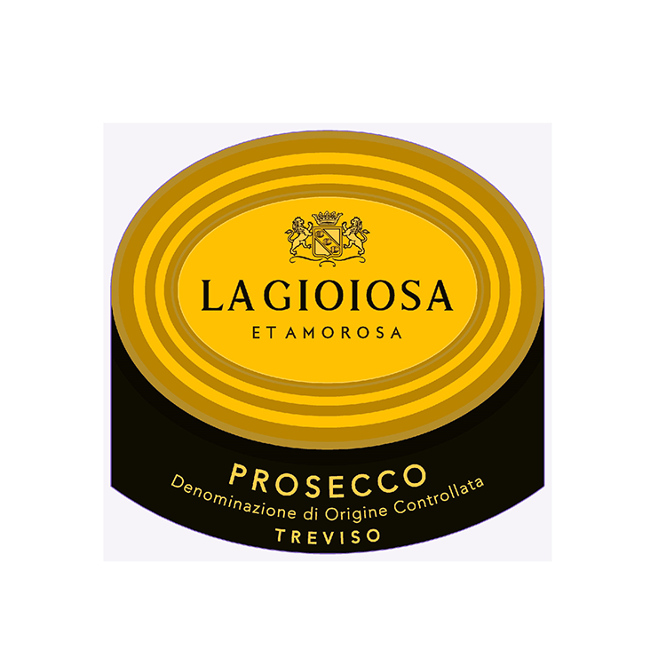 La Gioiosa Prosecco Treviso Brut - 750ML - Front Label
