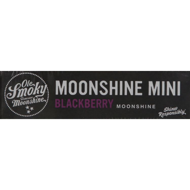 Ole Smoky Blackberry Moonshine 40 - 50ML - Front Label