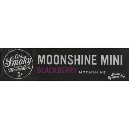 Ole Smoky Blackberry Moonshine 40 - 50ML - Front Label