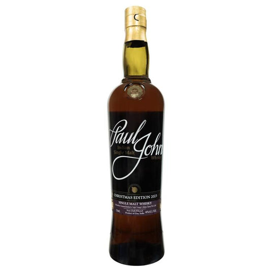 Paul John Single Malt Whisky Christmas Edition 2023 92 - 750ML - Front