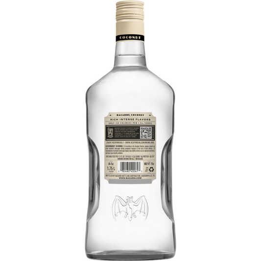 Bacardi Coconut Flavored Rum Bacardi Coco 70 - 1.75L - Back
