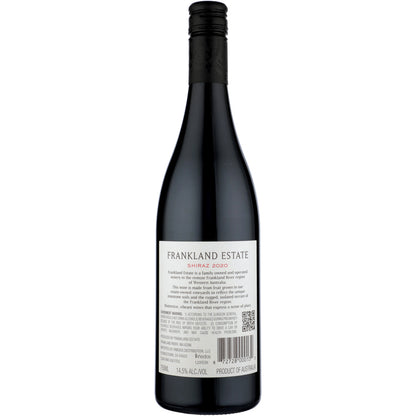 Frankland Estate Shiraz Estate Grown Frankland River 2020 - 750ML - Back
