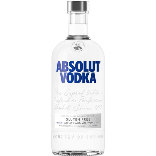 Absolut Vodka 80 - 750ML - Front