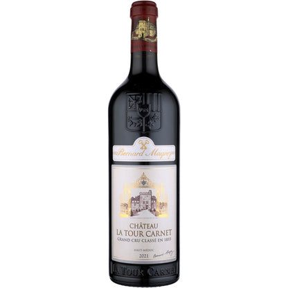 Chateau La Tour Carnet Haut Medoc 2021 Wood Box - 750ML