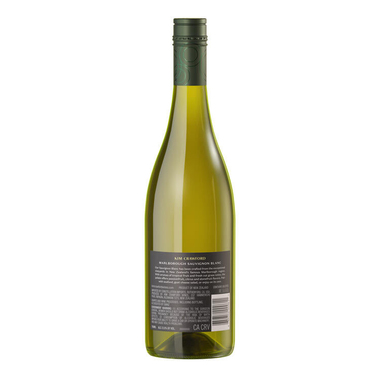 Kim Crawford Sauvignon Blanc Marlborough - 750ML - Back