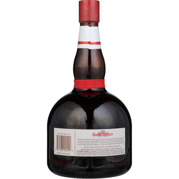 Grand Marnier Cognac & Orange Liqueur Cordon Rouge 80 - 1.75L - Back