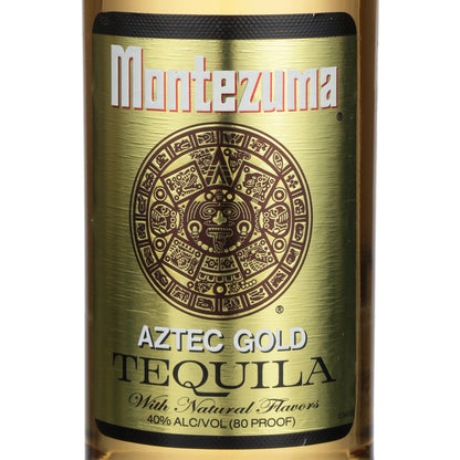 Montezuma Tequila Gold 80 - 1.0L - Front Label
